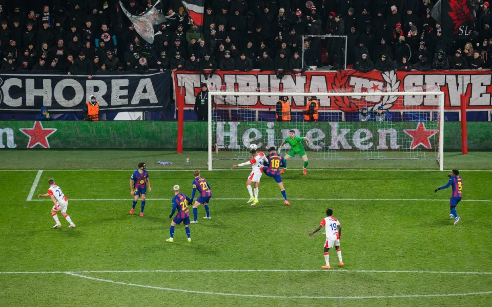 Slavia prohrála 2:4.