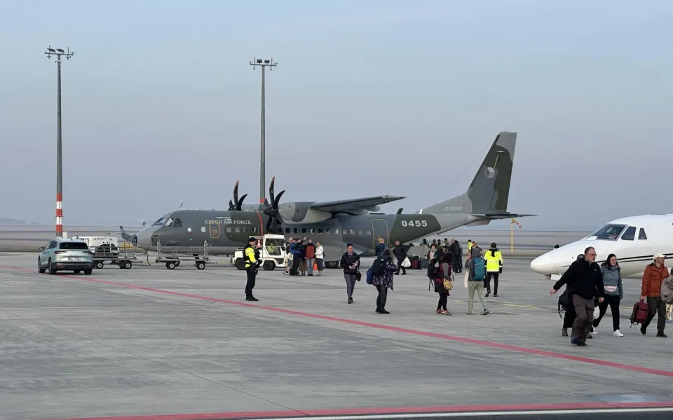 Velký armádní airbus odletěl do Egypta, po návratu do Česka se vydá do Ománu