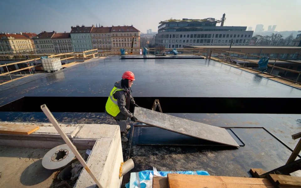 FOTO: Smíchovské nádraží roste před očima. První nástupiště dokončí letos