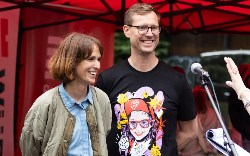 Zakladatelé Nadačního fondu Nina - manželé Chovancovi