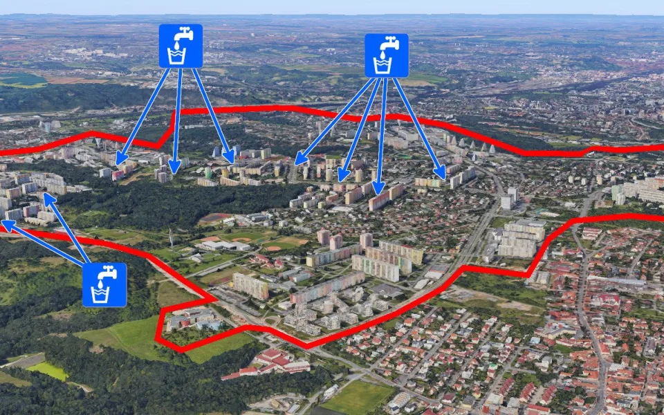 Bez vody budou lidé ve výše položených částech Modřan, Kamýku, Lhotky, Braníku, Krče a Hodkoviček.