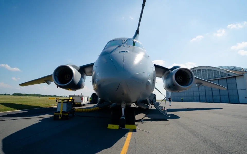 FOTO: Armáda si převzala první dopravní letoun Embraer. Podívejte se, jak vypadá uvnitř